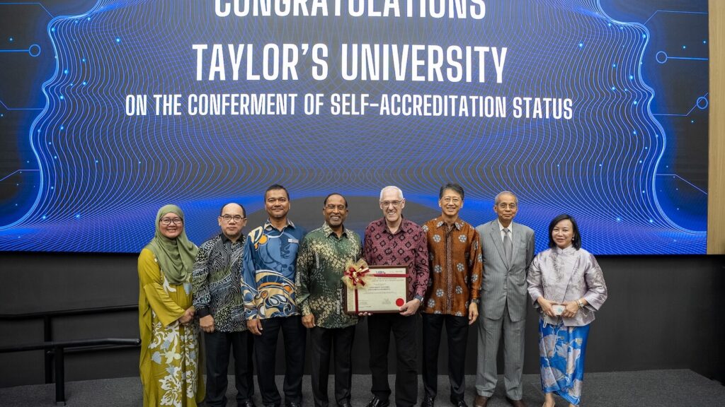 Taylor’s University Granted Self-Accreditation Status by MQA
