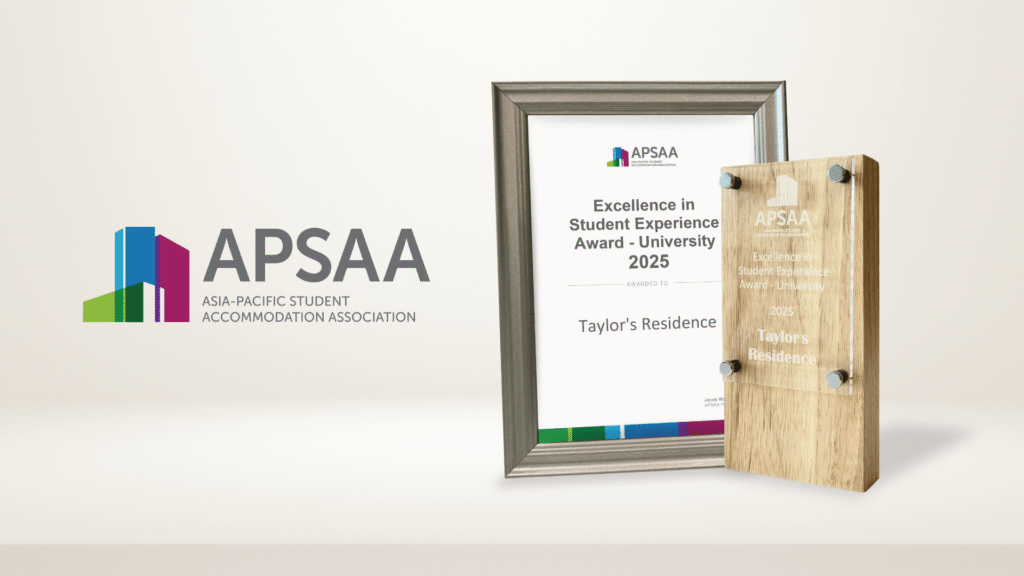 Taylor’s Residence Recognised for Outstanding Student Experience at APSAA Awards 2025